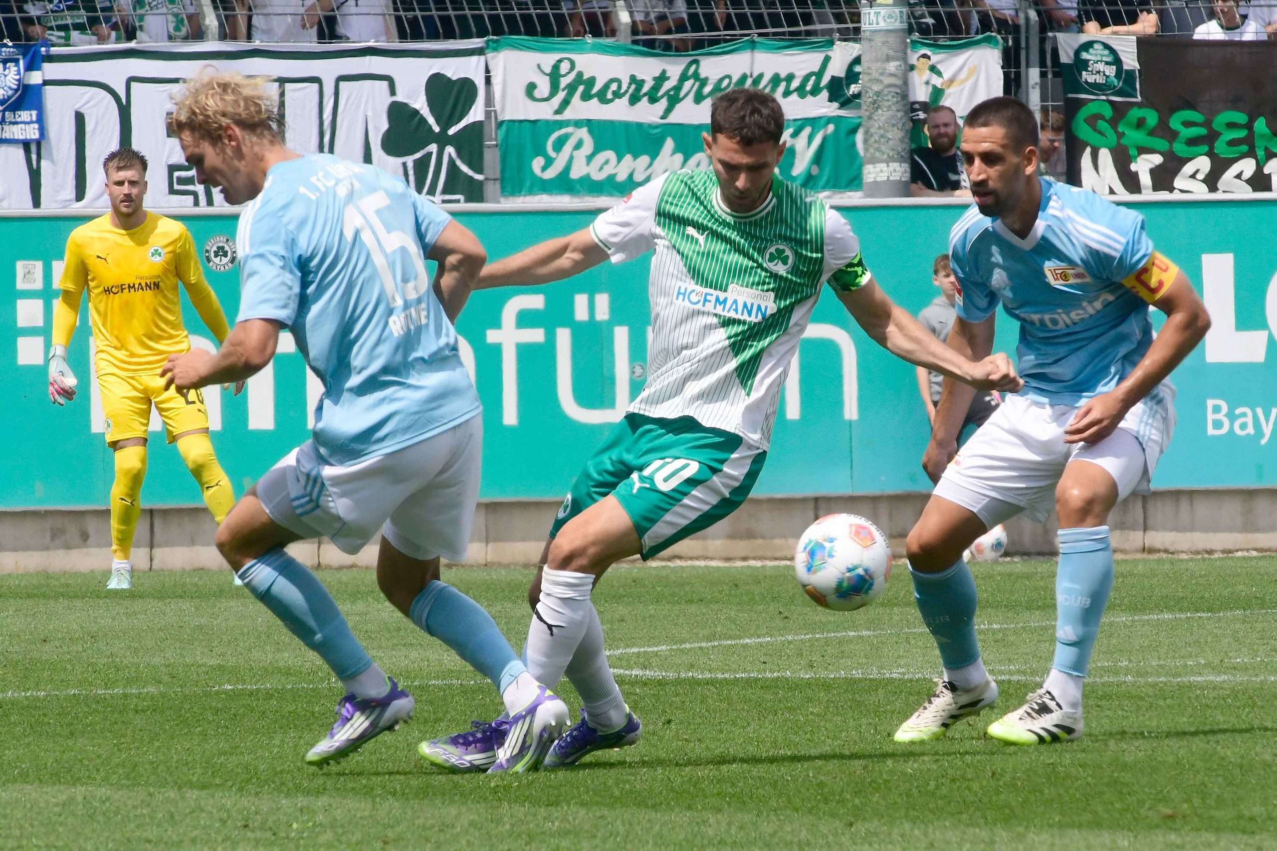 #Fussball, #Bundesliga, #DFL, #Liga2, #GreutherFürth, #sgf, #SportparkRonhof, #Kleeblatt, #HofmannPersonal, #BruderSpielwaren, #FrankenBrunnen, #GrünerBier, #RosicImmobilien, #simbadickiegroup, #Swietelsky, #WildPanda, #Fürth, #ball, #stadion, #zuschauer, #fans, #tor, #vielfaltgewinnt, #keinfanohnejob,