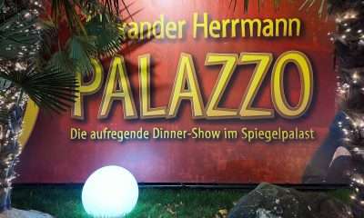 #palazzo, #alexanderherrmann, #nuernberg, #revue, #artisten, #vorführungen, #show, #comedy, #luftakrobatik, #freestyle, #handstand, #hulahoop, #handaufhand, xxlSchaukel, #zelt, #kulinarik, #spiegelpalast, #dinnershow, #Menü, #Firmenfeier, #Geschichte, #Magie,