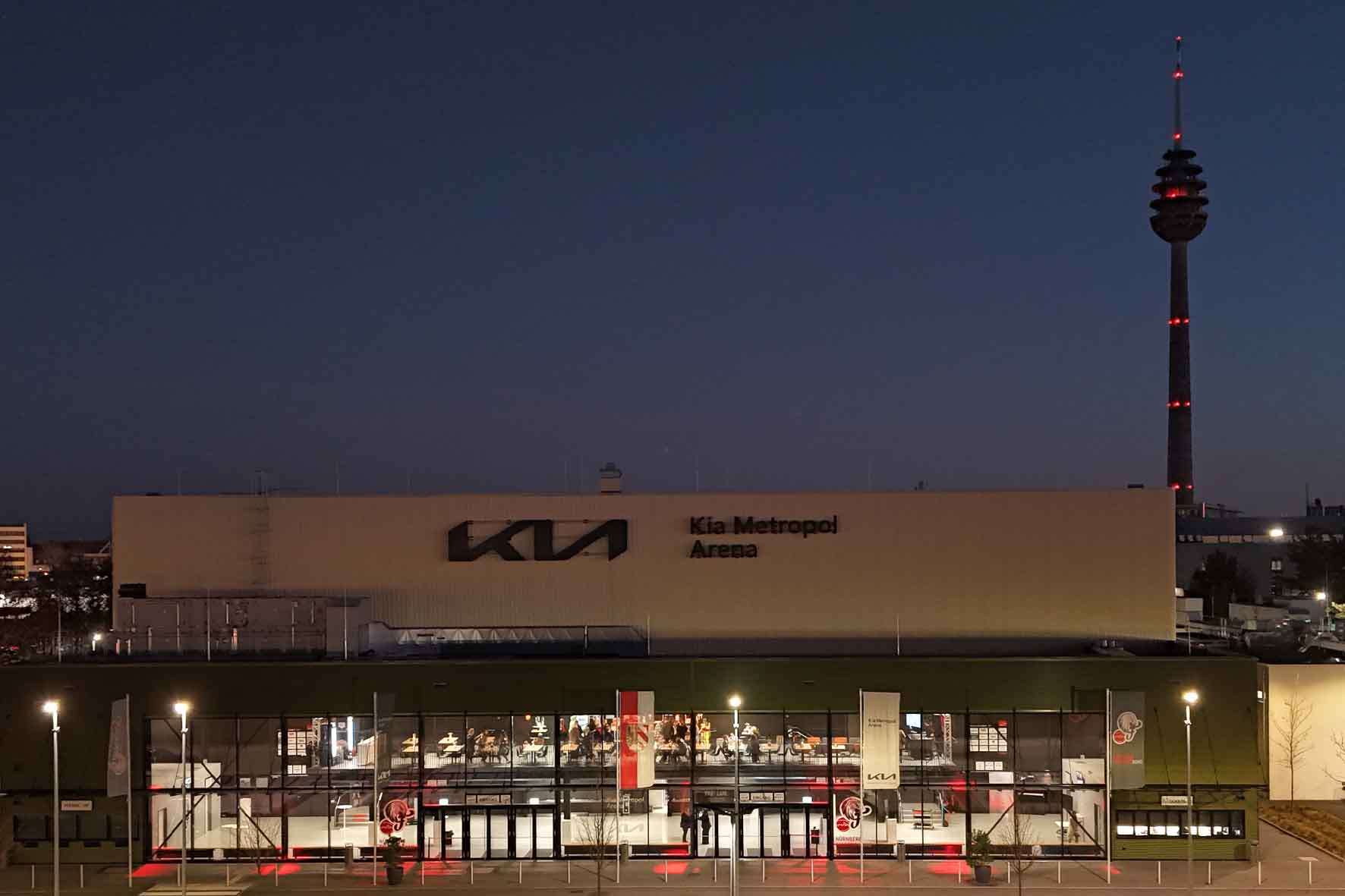 #kiametropolarena, #kia, #eventhalle, #sportevents, #basketball, #nbc, #nürnbergfalcons,