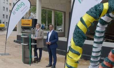 #erneuerung, #abriss, #aufbau, #klimaziele, #wbg2000stiftung, #wohnbau, #Umweltfreundlich, #Wohnungen, #Vermietungen, #originalregional, #Holz, #Hybridhäuser, #ispfd, #Grundsteinlegung, #Einweihung, #richtschmaus,