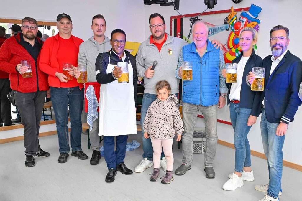 #dieeibanesen, #sommerfest, #bieranstich, #ahmednasser, #bürgermeister,