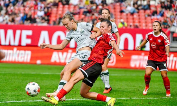 #Fußball, #Liga1, #Bundesliga, #DFL, #DFB, #Nürnberg, #1fcn, #fcn, #damen, #frauen, #Stadion, #MaxMorlockStadion, #Ball, #Sport, #Fans, #Jubel, #Torjubel, #Fahnen, #Fanblock, #Faszination, #Action, #Zweikampf, #Schiedsrichter, #Linienrichter, #SparkasseNürnberg, #NErgie, #Zuschauer, #fussball,