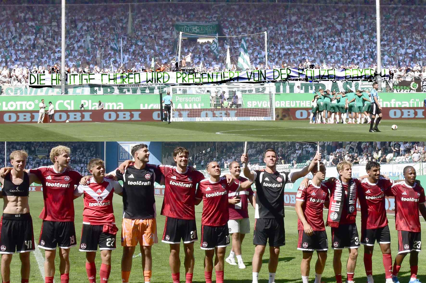 #Fussball, #Bundesliga, #DFL, #Liga2, #FCN, #SGF, #Club, #Kleeblatt, #MaxMorlockStadion, #NErgie, #SparkasseNürnberg, #SportparkRonhof, #HofmannPersonal, #Nürnberg, #Fürth, #Derby, #ball, #stadion, #zuschauer, #fans, #tor, #vielfaltgewinnt, #keinfanohnejob, #sgffcn,